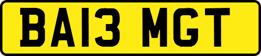 BA13MGT
