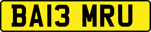 BA13MRU