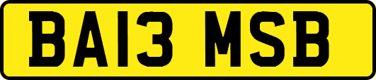 BA13MSB