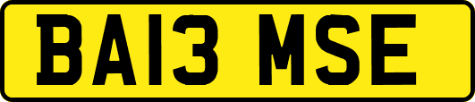 BA13MSE