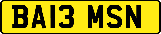 BA13MSN