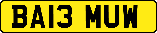 BA13MUW