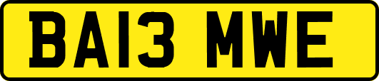BA13MWE