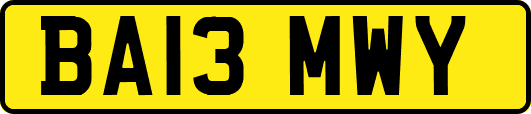 BA13MWY