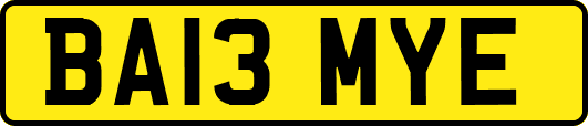 BA13MYE