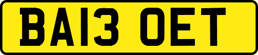 BA13OET