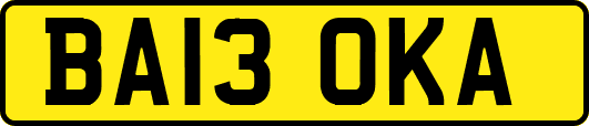 BA13OKA