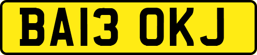 BA13OKJ