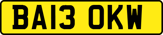 BA13OKW