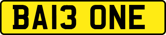 BA13ONE