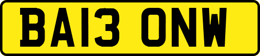 BA13ONW