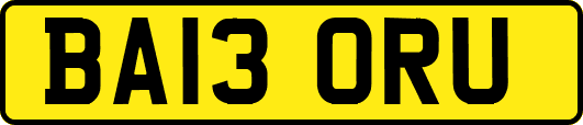 BA13ORU