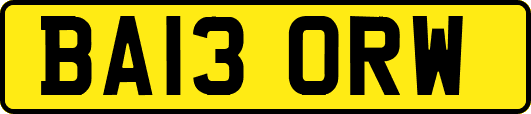 BA13ORW