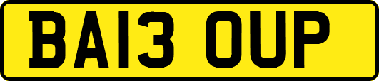 BA13OUP