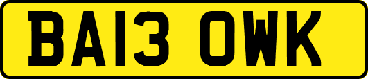 BA13OWK
