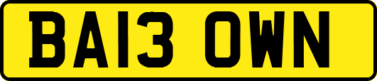 BA13OWN