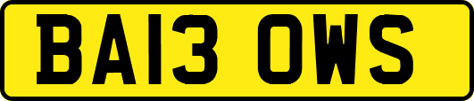 BA13OWS