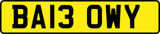 BA13OWY