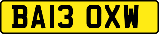 BA13OXW