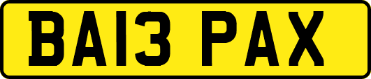 BA13PAX