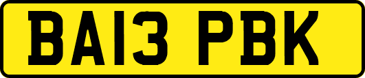 BA13PBK