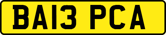 BA13PCA