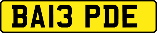 BA13PDE