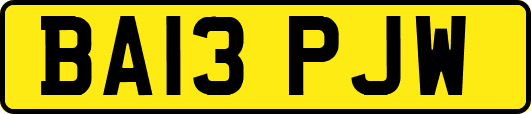 BA13PJW