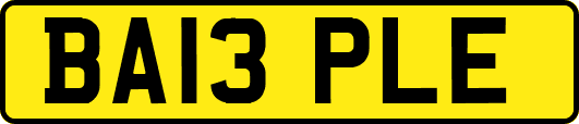 BA13PLE