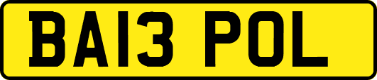 BA13POL