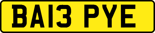 BA13PYE