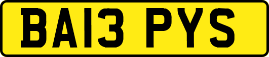 BA13PYS