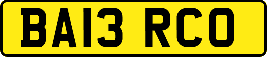 BA13RCO