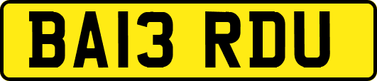 BA13RDU