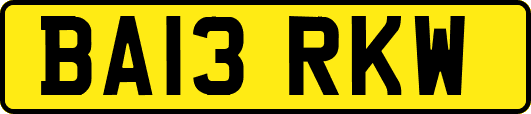 BA13RKW