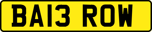 BA13ROW