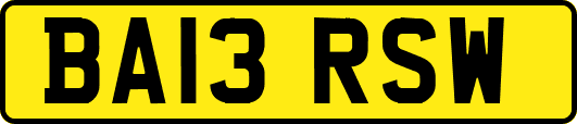 BA13RSW