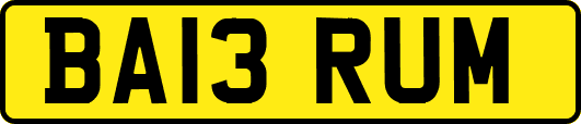 BA13RUM