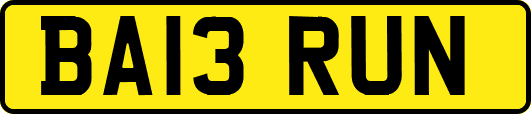BA13RUN