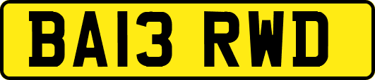 BA13RWD