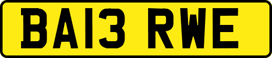 BA13RWE