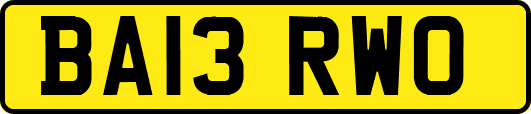 BA13RWO