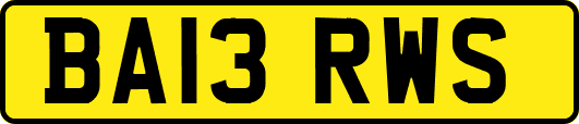BA13RWS