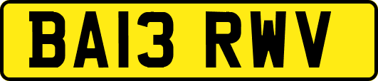 BA13RWV