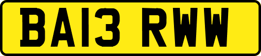 BA13RWW
