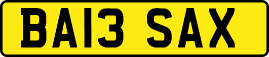 BA13SAX
