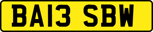 BA13SBW