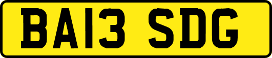 BA13SDG