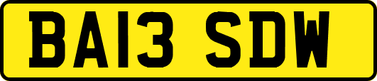 BA13SDW