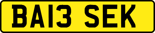 BA13SEK